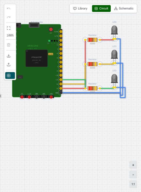 Canvas wiring dan jalur kabel