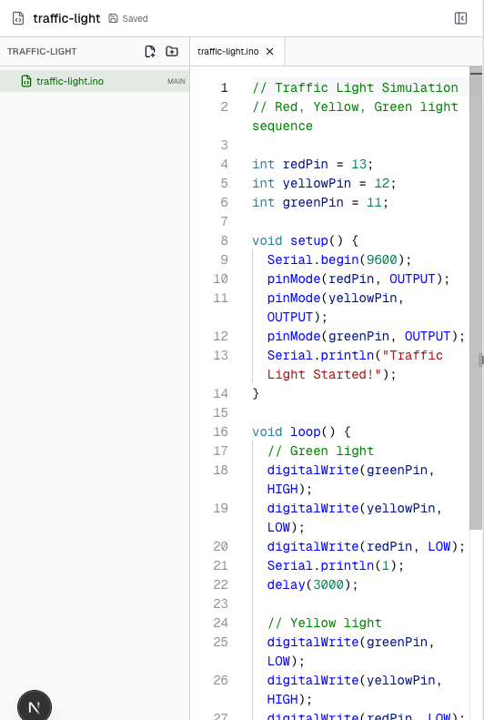 Editor kode Arduino dengan autocomplete